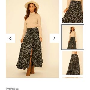 Sweater and skirt set